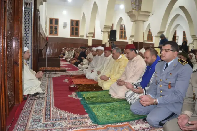 المسجد الأعظم بأزيلال يحتضن حفل المولد النبوي