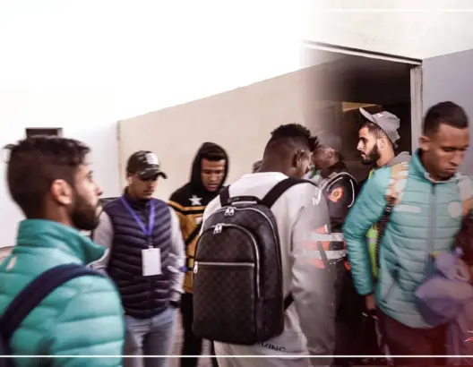 هكذا غادر لاعبو الرجاء الملعب بعد الهزيمة أمام يوسفية برشيد (فيديو)
