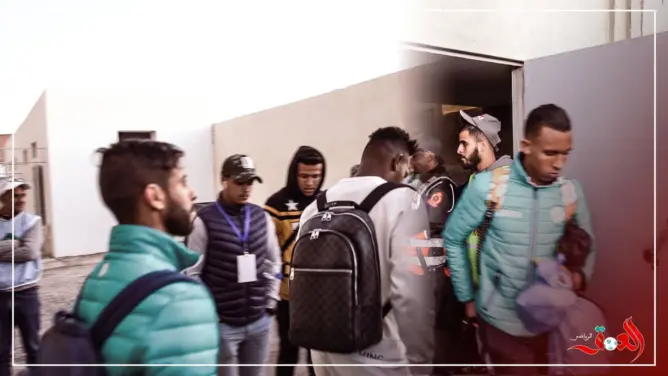 هكذا غادر لاعبو الرجاء الملعب بعد الهزيمة أمام يوسفية برشيد (فيديو)
