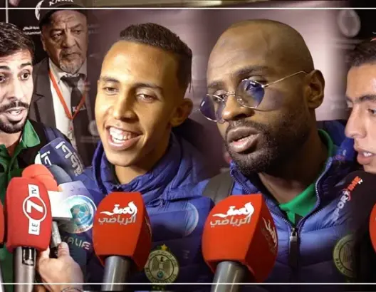لاعبو الرجاء: كنا رجالا في المباراة ونستحق هذا التأهل التاريخي (فيديو)
