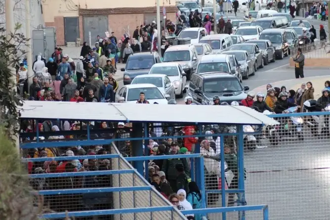 تأجيل فتح معبر سبتة .. وحزب إسباني ينفي وجود اتفاق مع المغرب