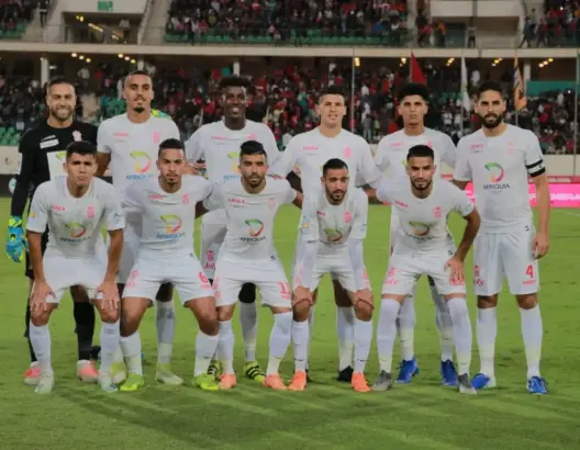 في مباراة العودة..التعادل ينهي الشوط الأول للحسنية ضد كرين إيغلز (صور)