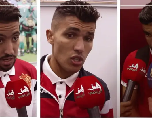 لاعبو الحسنية يشكرون جمهورهم ويطمحون للفوز بكأس العرش(فيديو)