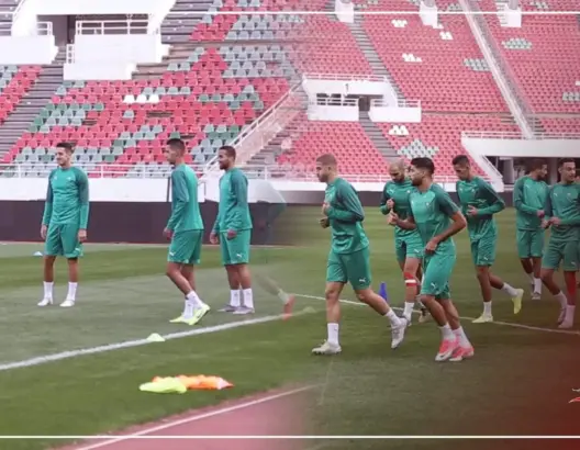 هكذا حضر بانون وجبران الحصة التدريبية رفقة المنتخب الوطني (فيديو)