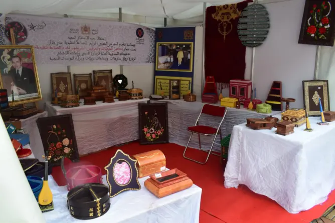 مندوبية التامك تشارك في المعرض الجهوي للصناعة التقليدية ببني ملال (صور)