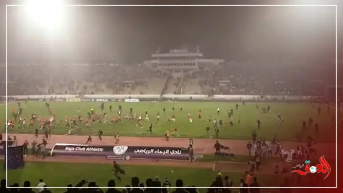 اشتباكات بين جماهير الرجاء والوداد في “دونور” بعد نهاية الديربي(فيديو)