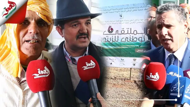 بحضور أخنوش افتتاح الملتقى الوطني للزيتون بالعطاوية (فيديو)