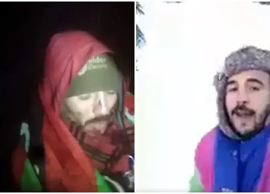 سلطات الحسيمة تعلن إنقاذ شابين علقا وسط الثلوج بجبل “تدغين”