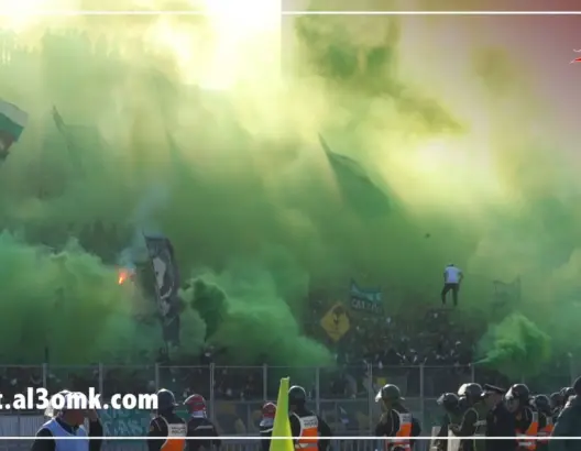 كراكاج جماهير الرجاء في مباراة الديربي (فيديو)