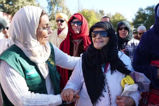 مركز الملك سلمان للإغاثة يختتم حملته الطبية لمكافحة العمى بالمغرب (صور)