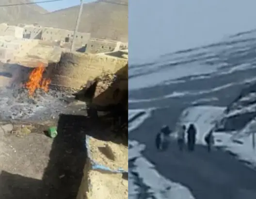 تشتعل فيه النيران دون سبب.. “البيت المسكون” بميدلت يعود للواجهة (فيديو)