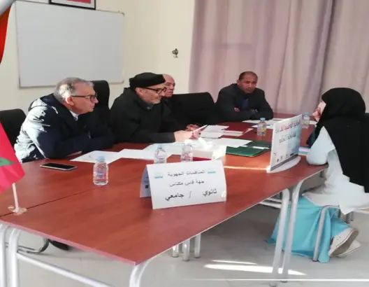 حضرتها أمجون.. عين تاوجطات تحتضن المسابقة الجهوية للجائزة الوطنية للقراءة (صور)