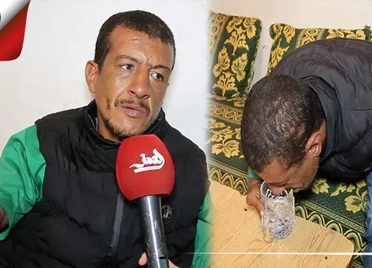 له إصبع واحد.. حكاية مؤلمة لشاب يعيل أسرته من التسول (فيديو)