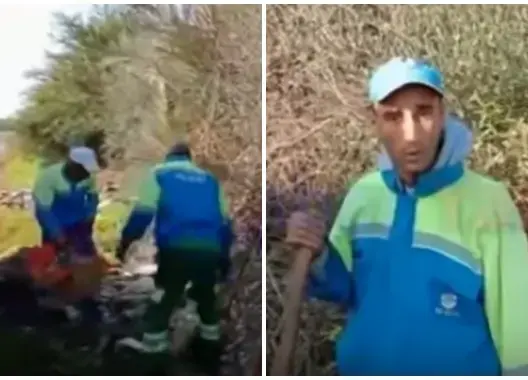 رسالة مؤثرة لعامل نظافة تلقى تفاعلا كبيرا بمواقع التواصل