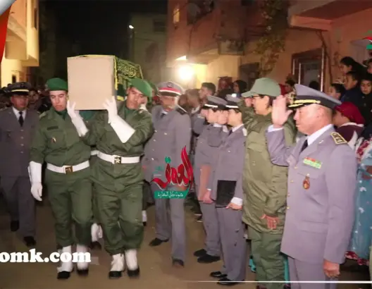 الحاجب تودع مجندا بالخدمة العسكرية في جنازة مهيبة (فيديو)
