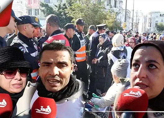 في يومهم العالمي.. الأمن يحاصر مسيرة لذوي الاحتياجات الخاصة بالبيضاء (فيديو)