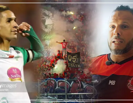بنشريفة يتحدث عن بداياته وهذا ما قاله عن جماهير الوداد وبانون (فيديو)