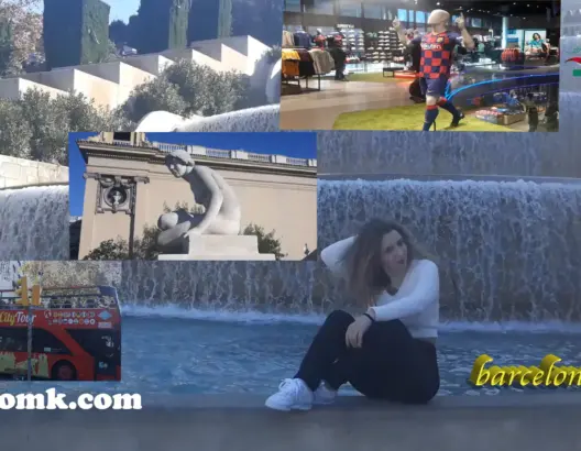 برشلونة،ميسي،السفرن السياحة