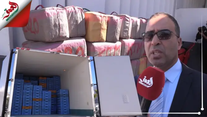 حجز أطنان من المخدرات داخل”فريكو” ضواحي أكادير (فيديو)