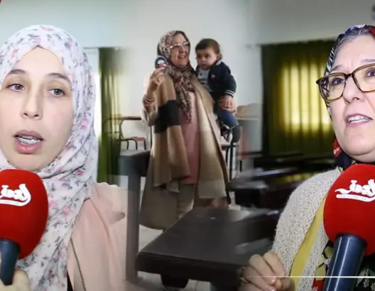 الأستاذة التي حملت ابن طالبتها داخل حجرة الدرس تكشف تفاصيل الواقعة (فيديو)