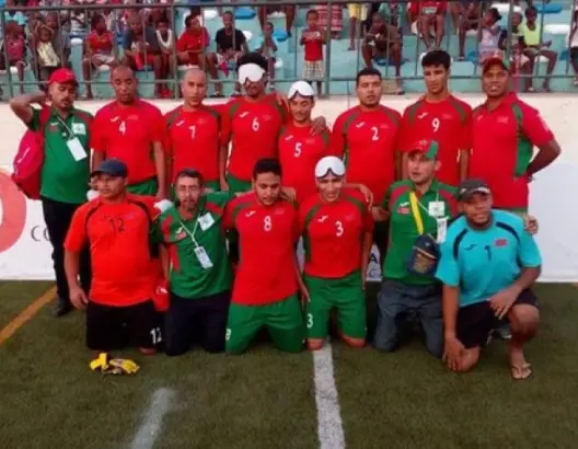 المنتخب المغربي لكرة القدم للمكفوفين يحقق لقب بطولة إفريقيا