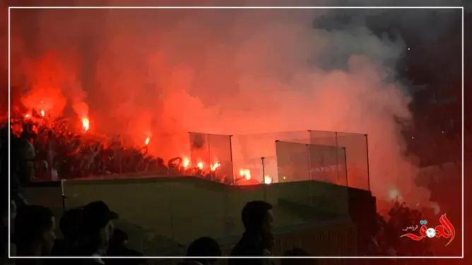 لاعبو وانصار الترجي يحتفلون بالفوز في دونور (فيديو)