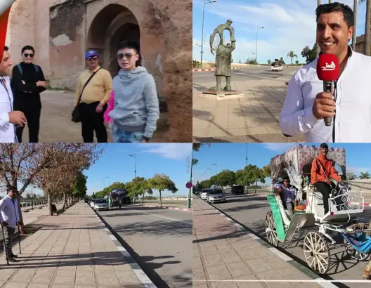 الحسين.. مغربي تحدى إعاقته واختار مهنة الإرشاد السياحي (فيديو)