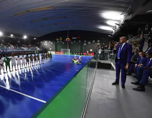 بحضور رئيس “الكاف”.. انطلاق كأس إفريقيا للأمم داخل القاعة بالعيون
