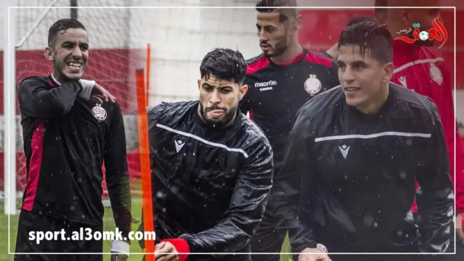 هكذا مرت آخر حصة تدريبية للوداد قبل مواجهة اتحاد العاصمة الجزائري(فيديو)