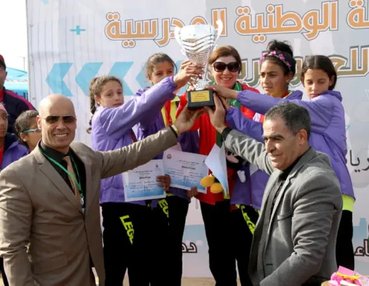 تلاميذ بني ملال خنيفرة يتألقون خلال البطولة الوطنية المدرسية للعدو الريفي
