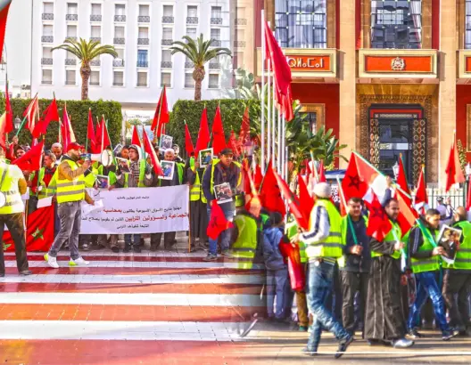إقفال 50 مذبحة بجهة البيضاء يُخرج المهنيين للتظاهر أمام البرلمان (فيديو وصور)