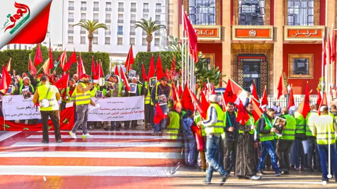 إقفال 50 مذبحة بجهة البيضاء يُخرج المهنيين للتظاهر أمام البرلمان (فيديو وصور)