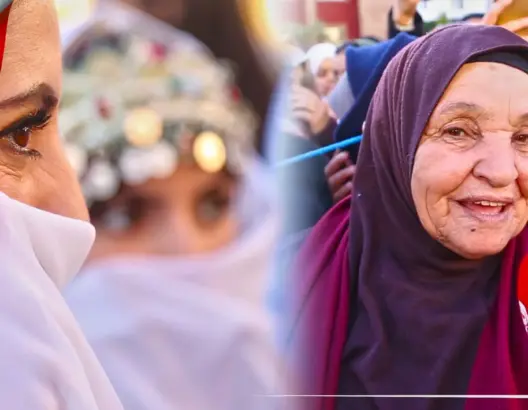 أهازيج أمازيغية عريقة في احتفال مغاربة بـ”ايض يناير” أمام البرلمان
