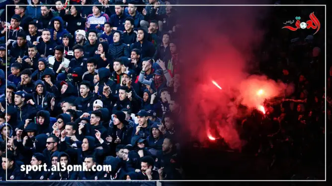 ”الكورفاتشي” تبدع بأغنية ”ليفار عشقك حتى لهبال” في مباراة بني ملال (فيديو)
