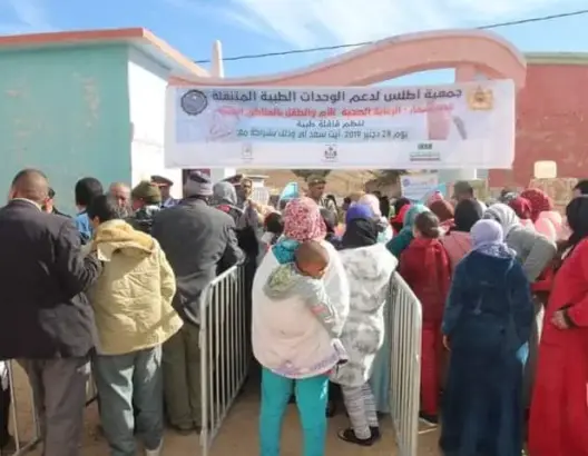 استفادة 802 شخص من حملة طبية نواحي خنيفرة