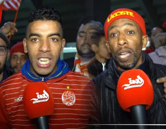 فرحة الوداديين بعد الفوز على اتحاد العاصمة والتأهل لربع النهائي (فيديو)