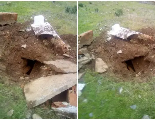 نبش قبر واستخراج رفات يغضب ساكنة مولاي بوعزة.. ومطالب بالتحقيق (صور)