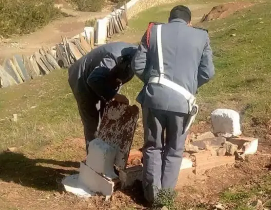 الدرك الملكي يحقق في نبش قبر واستخراج رفات نواحي خنيفرة