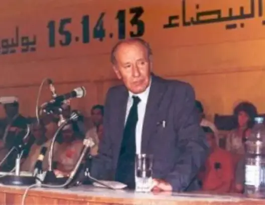 عبد الرحيم بوعبيد قائد تاريخي وأصغر الموقعين على وثيقة المطالبة بالاستقلال