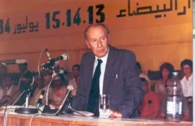 عبد الرحيم بوعبيد قائد تاريخي وأصغر الموقعين على وثيقة المطالبة بالاستقلال