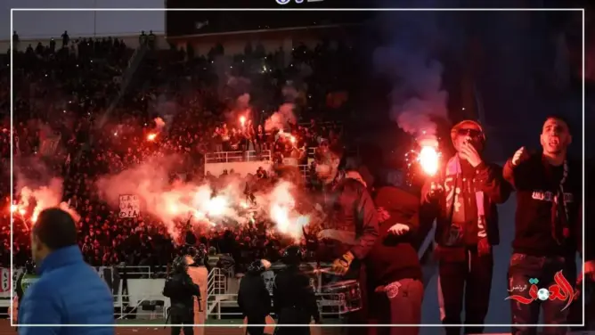 كركاج رهيب لجماهير الجيش الملكي في مباراة برشيد (فيديو)