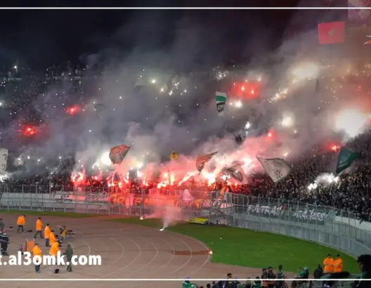 جماهير الرجاء تشعل النار في دونور في كركاج خيالي (فيديو)
