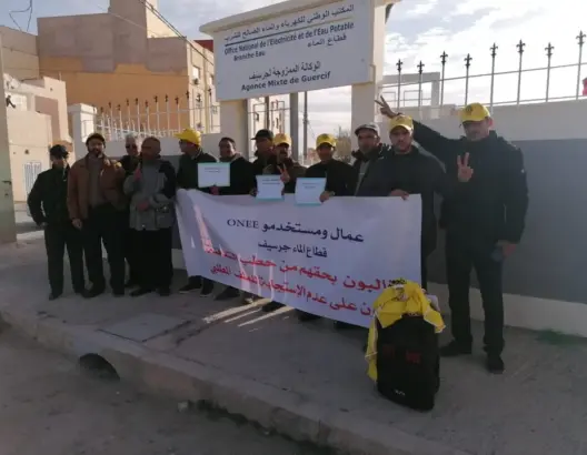 بسبب “حطب التدفئة”.. مستخدمو الماء يحتجون بجرسيف