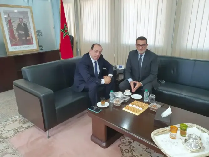 لقاء يجمع عبيابة والعرايشي لمناقشة الاستعدادات لاولمبياد طوكيو 2020
