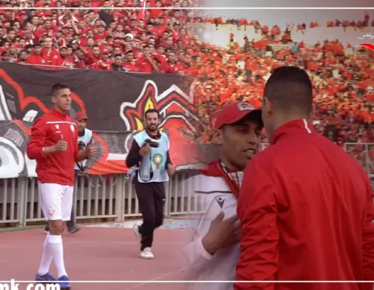 الزاهيري يهدي جماهير الوينرز باقة ورود (فيديو)
