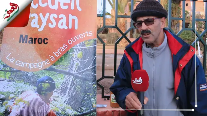 فلاح يحكي تجربته مع مشاريع شارك فيها طلبة فرنسيون بأيت بوكماز
