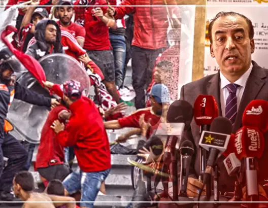 عبيابة: شغب الملاعب سلوك دخيل على المغاربة وتفتعله فئة مندسة (فيديو)