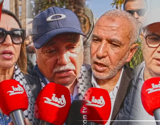 مسيرة الرباط ضد “صفقة القرن” (1)