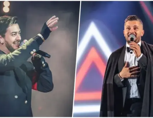 بعد الخلاف.. عمل غنائي يجمع سعد لمجرد وحاتم عمور (فيديو)