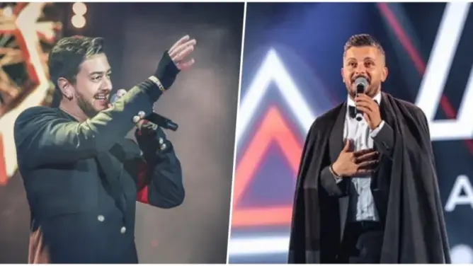بعد الخلاف.. عمل غنائي يجمع سعد لمجرد وحاتم عمور (فيديو)